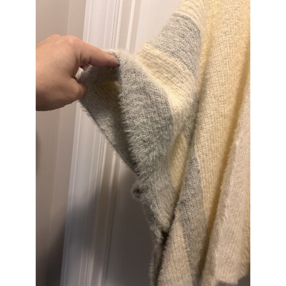 Anthropologie Saturday Sunday Sweater One Size Open Cardigan Shrug Poncho Cozy - Picture 2 of 5